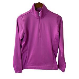 Nike Golf Hot Pink Pullover Therma Fit Jacket Sz M